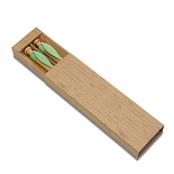 Conjunto Caneta e Lapiseira em Bambu - 14334