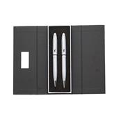 Conjunto de Caneta e Lapiseira Personalizado - ER180PAR-BCO