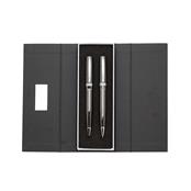 Conjunto de Caneta e Lapiseira Personalizado - ER182PAR-BCO