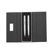 Conjunto de Caneta e Lapiseira Personalizado - ER182PAR-BCO