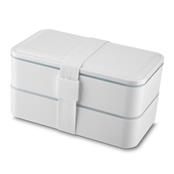 Marmita Plástica de 2 Compartilhamentos e Talheres - 13564