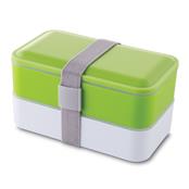 Marmita Plástica de 2 Compartilhamentos e Talheres - 13564