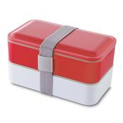 Marmita Plástica de 2 Compartilhamentos e Talheres - 13564