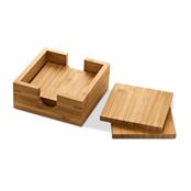 Kit de Quatro Porta Copos em Bambu - 93967