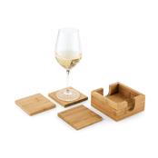 Kit de Quatro Porta Copos em Bambu - 93967