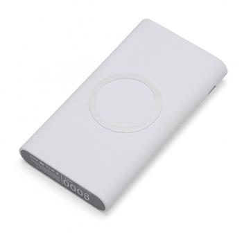 Power Bank 8000mAh com Carregamento via Indução ou via Cabo - 04050