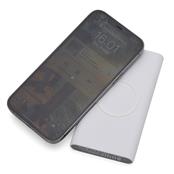 Power Bank 8000mAh com Carregamento via Indução ou via Cabo - 04050