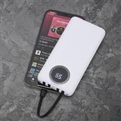 Power Bank 10.000mAh com Lanterna e Multissaídas - 04052