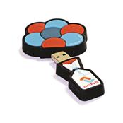 Pen Drive de Borracha 2D - 4 GB