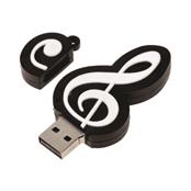 Pen Drive de Borracha 2D - 4 GB