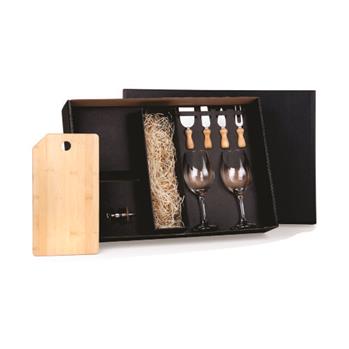 Kit Para Queijo E Vinho - 8 Pçs