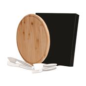 Conjunto para Queijo em Bambu 5 pçs