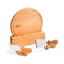 Kit Queijo em Bambu 6 pçs