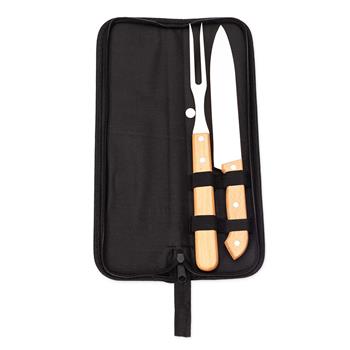 Kit Churrasco Duas Pçs com Estojo - 07447B