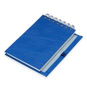 Bloco de Anotações em Couro com Porta Caneta