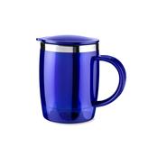 Caneca Plástica com Interior de Inox 400ml