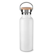 Garrafa Térmica Inox 500 ml com tampa em Fibra de Bambu Rosqueável - 14784