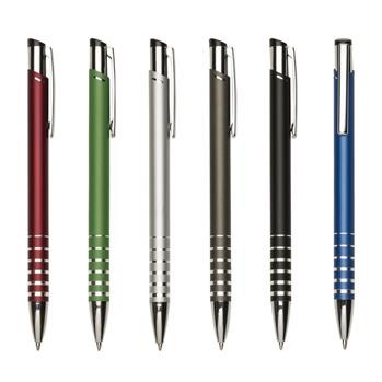 Caneta Metal Fosca com Clip de Metal