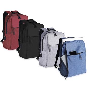 Mochila de Nylon USB 21 Litros - 01320B