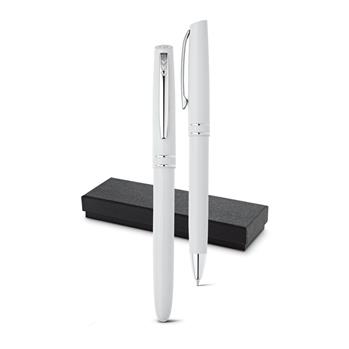 Conjunto de roller e esferográfica