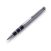 Caneta Metal com Anel Central Prata