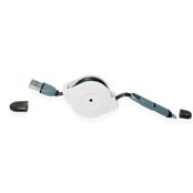 Cabo de Dados Retrátil 2 em 1 - 10339