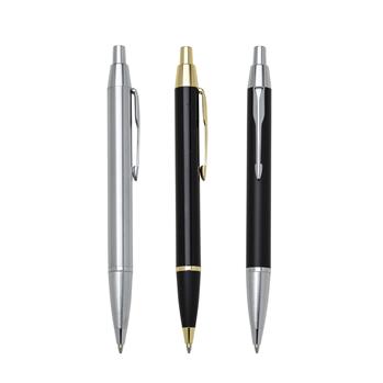 Caneta de Metal Colorida com Relevo