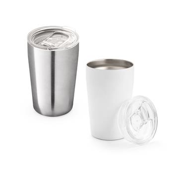 Copo Parede Dupla de Aço Inox 380 ml - 94242