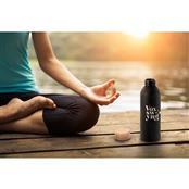 Squeeze de Alumínio com Tampa em Bambu 550 ml - 94250