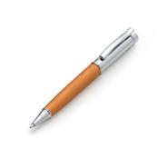 Caneta Metal Prata com Detalhes Coloridos