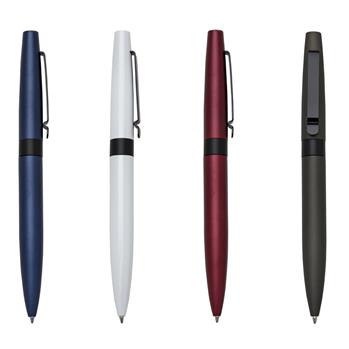 Caneta Metal Inteira Colorida com Pintura Fosca