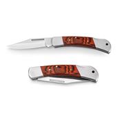 Canivete em Aço Inox e Madeira - 94031