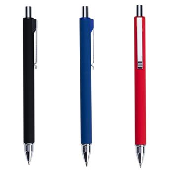 Caneta Alumínio Emborrachada - 13992