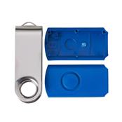 Carcaça Pen Drive Giratório Brilhante - 13960BR