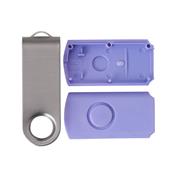 Carcaça Pen Drive Giratório Escovado - 13960ES