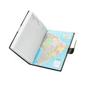 Agenda Diária 2026 com Fecho e Suporte pra Caneta - 13919