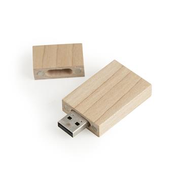 Pen Drive Eco de Madeira 4GB/8GB - 0073