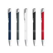 Esferográfica Alumínio com Acabamento Emborrachado - 81141