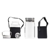 Garrafa 650 ml de Vidro em Borossilicato com Infusor - 05078