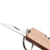 Chaveiro Multifunções de Madeira - 06023