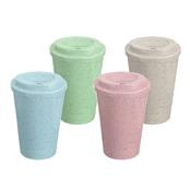 Copo de Fibra de Arroz para Café 450 ml Livre de BPA -  14916B