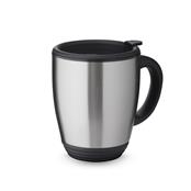 Caneca de Aço Inox 450 ml com Tampa - CA9300