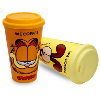 Copo 550 ml Com Tampa para Café In Mold Label