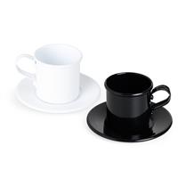 Xícara 100ml com Pires em Alumínio - 14947