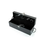 Kit Vinho 4 Peças com Maleta em Couro Sintético - 03493