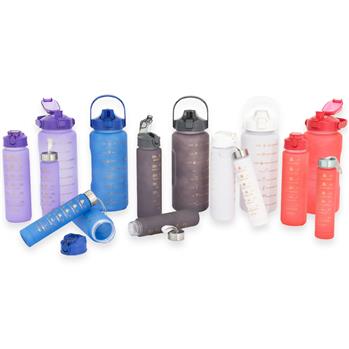 Kit de Três Garrafas Plásticas - E@03036