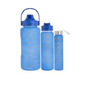 Kit de Três Garrafas Plásticas - E@03036