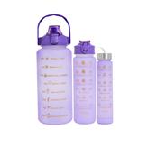 Kit de Três Garrafas Plásticas - E@03036