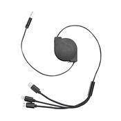 Cabo USB Retrátil 3 em 1 - 10338B