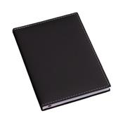 Agenda Diária 2026 PRETA com Costura Branca Sem Cantoneira - LG3561